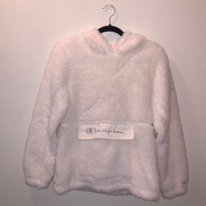 SOLD ON MERCARI Champion Sherpa Sweatshirt NWOT